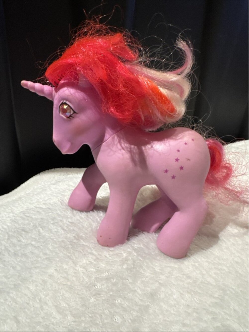 My Little Pony G1 Twinkle Eye Galaxy Pink Unicorn Big Dipper Purple 1985 Vtg